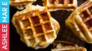 How to make traditional liege waffles [upl. by Erbes]