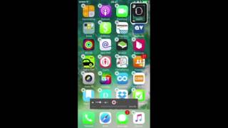 ios 10 organizzare icone schermate home [upl. by Daiz]