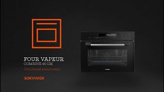 Four vapeur combiné  Combined steam oven  SOKV1410X [upl. by Dirk]