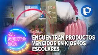 ¡Atención padres Encuentran productos vencidos en kioskos escolares [upl. by Teddman112]