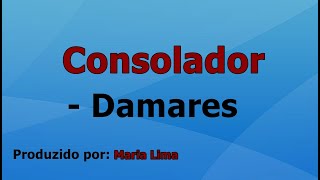 Consolador  Damares playback com letra [upl. by Ardnikat876]