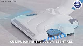 Aspirator vertical cu abur Clean amp Steam Revolution de la Rowenta [upl. by Raychel]