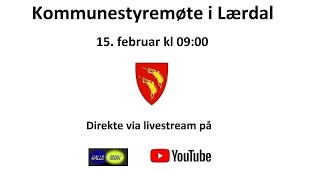 Kommunestyremøte i Lærdal 15 februar 2024 [upl. by Alocin681]