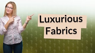 Which fabric look expensive [upl. by Cardew]