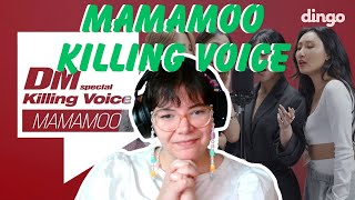 Reaction to MAMAMOO Killing Voice [upl. by Leinadnhoj]