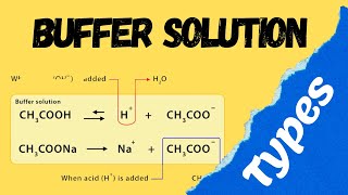 Buffer Solution and its Types  neet ncert physicswallah [upl. by Rattray]