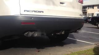 2010 GMC Acadia  Exhaust Mod  Thrush Muffler and resonator delete [upl. by Lehar]