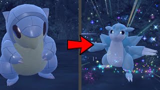 How to Evolve Alolan Sandshrew into Alolan Sandslash in Pokemon Scarlet amp Violet DLC [upl. by Enawd]