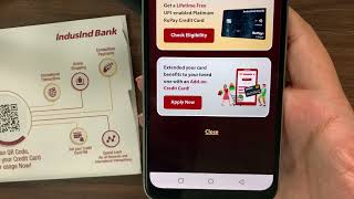 IndusInd Add On Credit Card Apply Process LIVE  Upto 5 FREE Credit Cards 🔥Milestone Rewards ✅ [upl. by Lyrret]