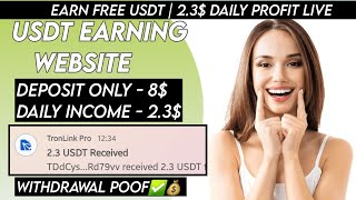 New USDT Site 2024  Best Usdt Investment Website  New Usdt Mining Site  New Usdt Earning Website [upl. by Franciska984]