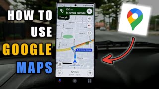 How to Use Google Maps  Using Google Maps While Driving [upl. by Corey]