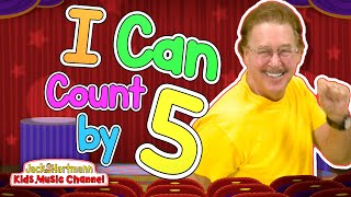 I Can Count By 5  Jack Hartmann [upl. by Heyward]