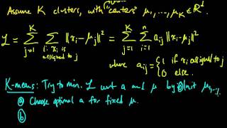 ML 161 Kmeans clustering part 1 [upl. by Alys639]