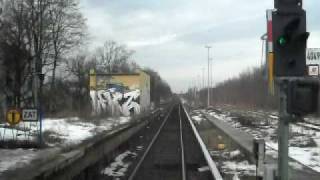 Führerstandsmitfahrt SBahn Berlin WeddingWilhelmsruh [upl. by Korwin]