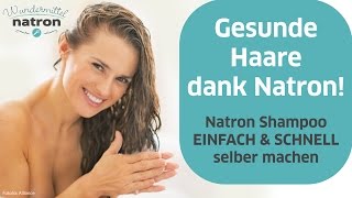 Shampoo selber machen mit Natron [upl. by Kcyrred550]