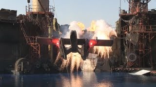 WaterWorld stunt show at Universal Studios Hollywood [upl. by Balough]