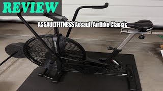 ASSAULTFITNESS Assault AirBike Classic  Review 2022 [upl. by Enenaj81]