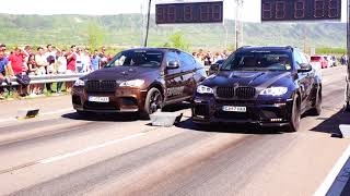 BMW X6M HAMANN 600HP vs BMW X6M GPOWER 800HP [upl. by Carleen]