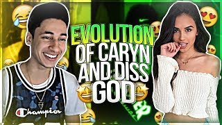 The Evolution of CutieCaryn and Diss God [upl. by Ricardama]