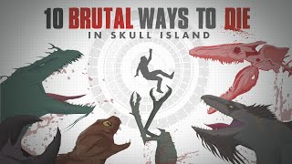 10 HORRIBLE ways to Die in SKULL ISLAND  InDepth Analysis  Skull Island Monsters  Episode 1 [upl. by Idnahr167]