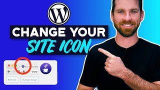 Customize Your Site Icon Favicon in WordPress for 2024 [upl. by Airdnat287]