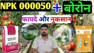 How to Use Potassium Sulphate or Boron ।। NPK 0050 or Boron 20 Use In Crops ।। FertiLizerExpert [upl. by Ahsoem]