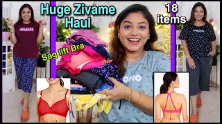 Zivame Sale Haul Upto 70 off👙Saglift Bra 👙TSHIRT BRA Full Support BRA Night Wear 👙 VAISHALI [upl. by Picco913]