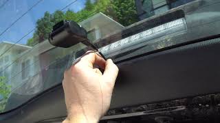 HOW TO INSTALL DASH CAM TOYOTA RAV 4 AND HIDE WIRES [upl. by Harimas]