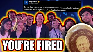 Playstation LAYOFF 900 People And The Mainstream Media Wont Keep That Same Energy [upl. by Amelina]