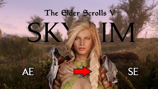 La Mejor Version Para Mods En Skyrim  Como Downgradear Skyrim AE  Como Instalar Mods En Skyrim 6 [upl. by Melinda303]