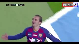 Griezmann goal assist with ter stegen vs mallorca [upl. by Odrude576]