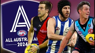 AFL 2024 ALL AUSTRALIAN TEAM PREDICTIONS [upl. by Aciria968]