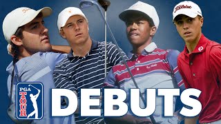 PGA TOUR debuts featuring Tiger Spieth amp JT [upl. by Ecahc]