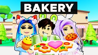 Opening our BAKERY in Roblox [upl. by Pavyer610]