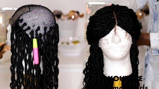 HOW TO DO GODDESS FAUX LOCS CROCHET BRAID WIG FT BEYOND BEAUTY HAIR [upl. by Ahsircal579]