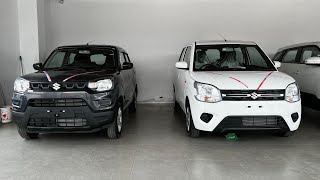 Maruti S Presso Vs Wagon R ❤️Full Comparison Wagon R Vxi Vs S Presso Vxi Plus 2023 [upl. by Nyladnewg]