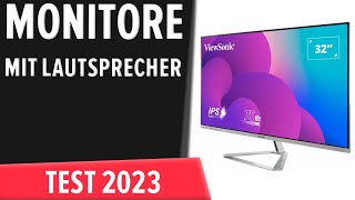 TOP–7 Die besten Monitore mit Lautsprecher Test amp Vergleich 2023  Deutsch [upl. by Coy]