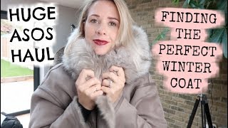 FINDING THE PERFECT WINTER COAT  AUTUMN  WINTER ASOS HAUL  KERRY WHELPDALE [upl. by Gardner]