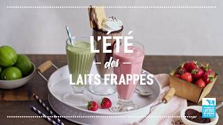 Laits frappés dété  Calendrier du lait 2018 [upl. by Ialohcin553]