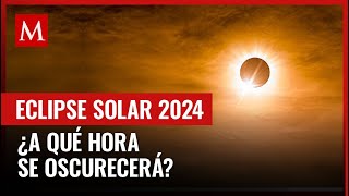 La fase total del eclipse solar 2024 se podrá ver en este horario según la NASA [upl. by Nyltak]