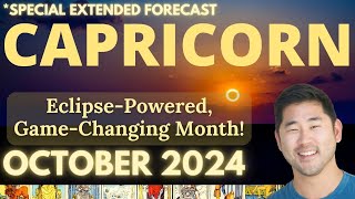 Capricorn October 2024  THIS IS IT One Of Your Biggest Months So Far This Year Tarot Horoscope [upl. by Ellicec]