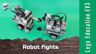 Lego EV3 Robot fights  Building instruction amp program [upl. by Kcuhc]