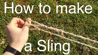 How to Make a Sling [upl. by Bendix859]