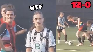 Biological Men DESTROY Womens Football Team 120 [upl. by Belding]