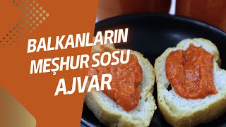 Balkanların Meşhur Sosu Ajvar Tarifi [upl. by Ruzich]