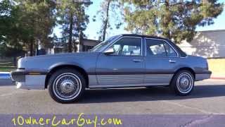 Cadillac Cimarron Sedan 28L V6 1 Owner 70000 Original Miles Test Drive Video Review Cavalier [upl. by Margareta833]