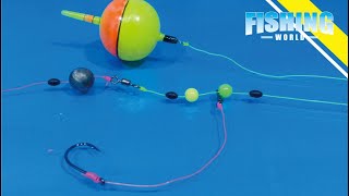 Series of Fishing Rigs Special Float Technique for Live Fish Bait [upl. by Mac]