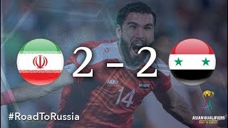 Iran vs Syria 2018 FIFA World Cup Qualifiers [upl. by Lebama]