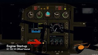 Tutorial Engine Start up EC 135 V5 [upl. by Zoes596]