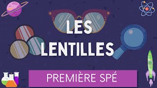 Les Lentilles  image grandissement formule de conjugaison  Première Spécialité Physique Chimie [upl. by Robbi]